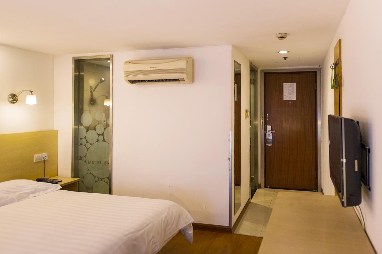 Motel Shanghai Pudong Avenue Yangpu Bridge Exteriér fotografie