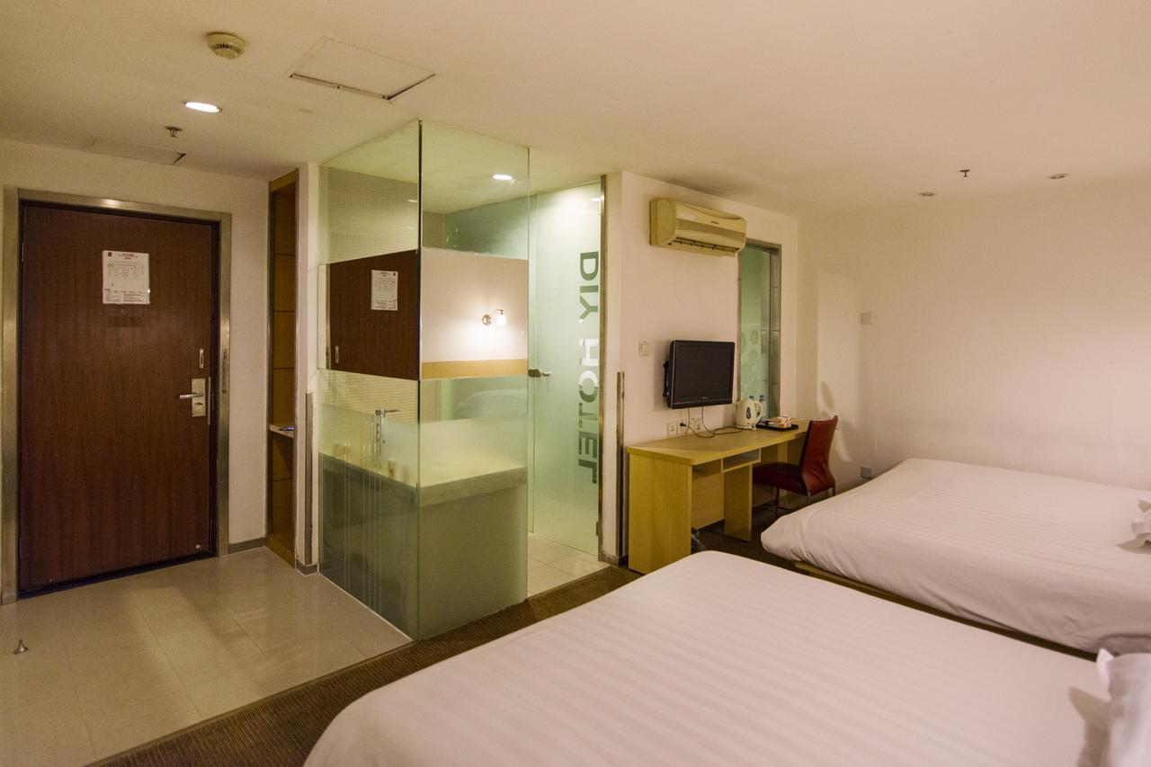 Motel Shanghai Pudong Avenue Yangpu Bridge Exteriér fotografie