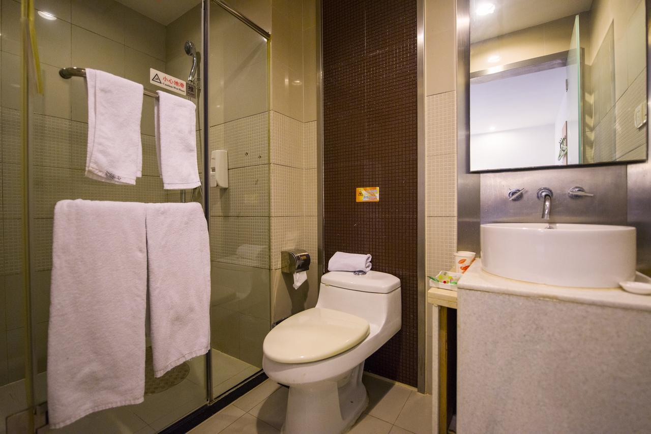 Motel Shanghai Pudong Avenue Yangpu Bridge Exteriér fotografie